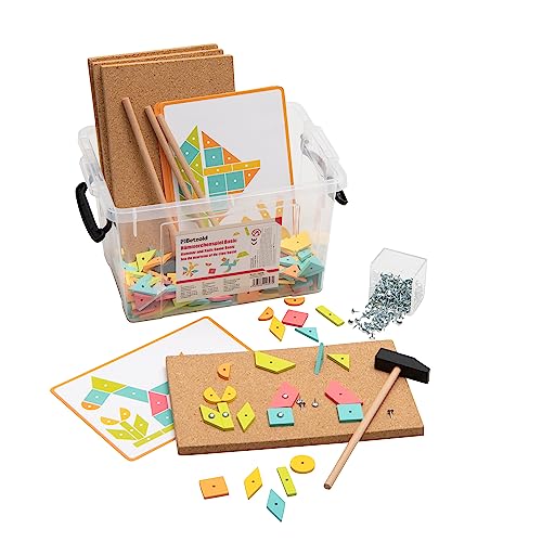 Betzold - Hammerspiel Buntes Nagelspiel mit Vorlagebögen Kinder-Spielzeug Betzold - Hammerspiel Buntes Nagelspiel mit Vorlagebögen Kinder-Spielzeug von Betzold