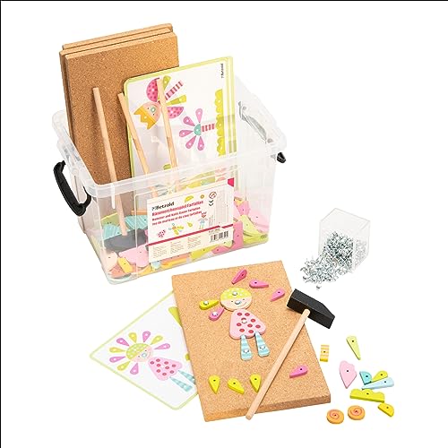 Betzold - Hammerspiel Buntes Nagelspiel mit Vorlagebögen Kinder-Spielzeug Betzold - Hammerspiel Buntes Nagelspiel mit Vorlagebögen Kinder-Spielzeug von Betzold