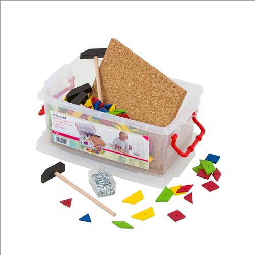 Betzold - Hammerspiel Buntes Nagelspiel mit Vorlagebögen Kinder-Spielzeug Betzold - Hammerspiel Buntes Nagelspiel mit Vorlagebögen Kinder-Spielzeug von Betzold