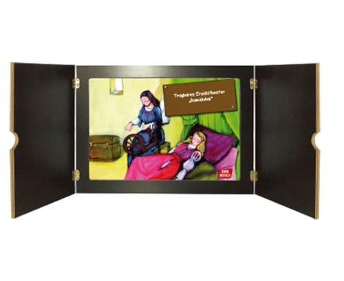 Betzold Kamishibai-Erzähltheater - Sprachförderung Bildtheater Bildkarten - L 46 x B 33 cm - Unisex - Keine Batterien erforderlich - Komplett montiert - Vorhangkarte, Bildkarten - Alle Altersgruppen Betzold Kamishibai-Erzähltheater - Sprachförderung Bildtheater Bildkarten - L 46 x B 33 cm - Unisex - Keine Batterien erforderlich - Komplett montiert - Vorhangkarte, Bildkarten - Alle Altersgruppen von Betzold