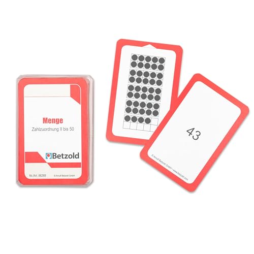 Betzold - Karten für den Magischen Zylinder, Menge-Zahlzuordnung - Mathe Betzold - Karten für den Magischen Zylinder, Menge-Zahlzuordnung - Mathe von Betzold