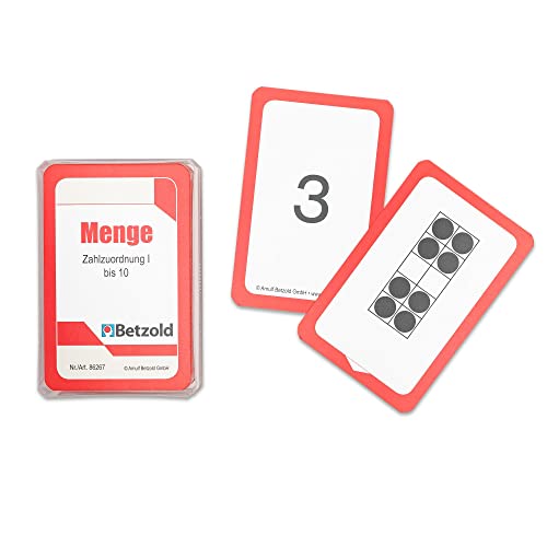 Betzold - Karten für den Magischen Zylinder, Menge-Zahlzuordnung - Mathe Betzold - Karten für den Magischen Zylinder, Menge-Zahlzuordnung - Mathe von Betzold