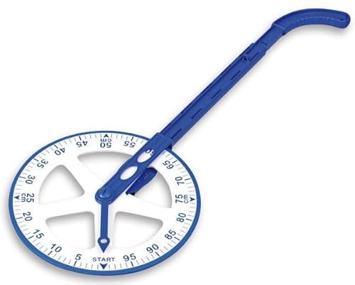 Betzold 82008 Schul-Tachometer mit Zählwerk, blau/weiß, 31.8 cm von Betzold