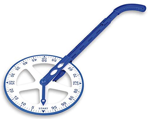 Betzold 82008 Schul-Tachometer mit Zählwerk, blau/weiß, 31.8 cm von Betzold