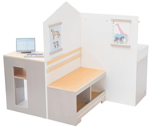 Betzold Rollenspiel-Center aus Holz - Kinder-Spielmöbel Indoor, Berufe nachstellen von Betzold