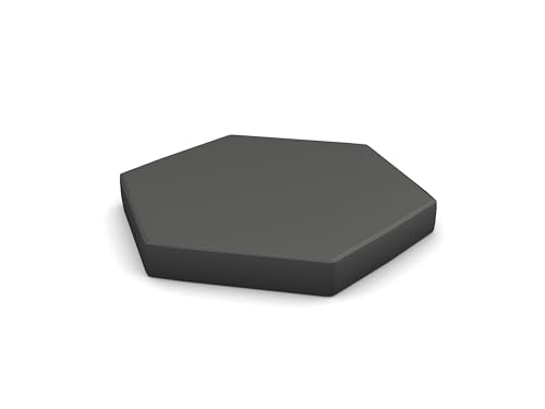 Betzold Sechseck-Lounge Bodenmatte - Schaumstoff-Matte Kunstlederbezug von Betzold