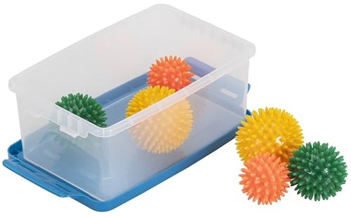 Betzold Sport - Igelbälle-Set, 6 Stück - Massagebälle Noppen-Bälle Kinder Weichbälle von Betzold