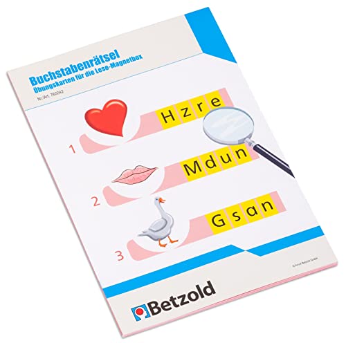 Betzold - Übungskarten für die Lese-Magnetbox - Kinder lesen Lernen Leseübungen Betzold - Übungskarten für die Lese-Magnetbox - Kinder lesen Lernen Leseübungen von Betzold