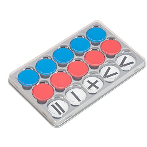 Betzold - Wendeplättchen (magnetisch)- Rechnen lernen Rechenhilfe rot blau Magnet Rechentafel von Betzold