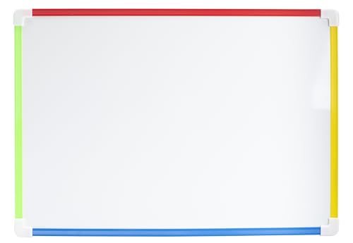 Betzold - Whiteboard bunt, magnetisch, 28 x 40 cm - Tafel Kinder Board beschreibbar beschriftbar abwischbar Schüler malen Magnete von Betzold