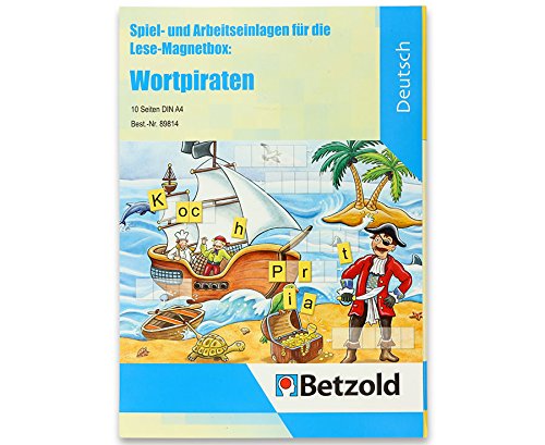 Betzold - Wortpiraten, Spiel- und Arbeitseinlagen für Lese-Magnetbox - DaZ DAF von Betzold