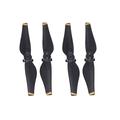 2pairs/Set Drohnenpropeller, 2Colors CW CCW Schnellfreisetzungspropeller Quadcopter Blade für Mavic Air Drone (Golddekoration) von Beufee