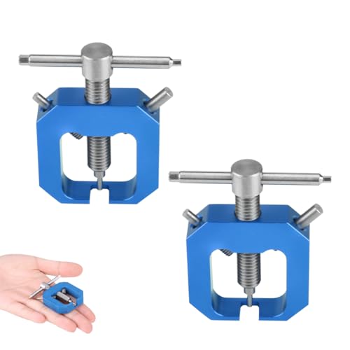 2pcs RC Motor Zahnradabfertiger, Motorritzer Remover Professional Werkzeug Universal Motor Ritzel Zahnrad -Abzieher Remover für RC -Motoren Zubehör (Blau) von Beufee