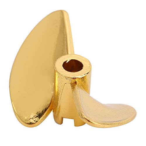 35 mm RC -Boot 2 Blattpropeller, RC Marine Propeller Aluminiumlegierung RC -Bootszubehör für FEI LUN FT016 FT007 FT012 FT009 FT011 FT010 FT016 (Gelb y) von Beufee