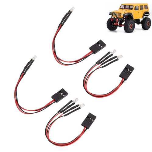 4PCS -modifizierte Autokraftbeleuchtung, weißes LED -LED -Licht mit weißem Licht für axiale SCX24 für 1/24 1/18 Skala -Fernbedienungsauto -Modellmodell 4PCS -modifizierte Autokraftbeleuchtung, weißes LED -LED -Licht mit weißem Licht für axiale SCX24 für 1/24 1/18 Skala -Fernbedienungsauto -Modellmodell von Beufee