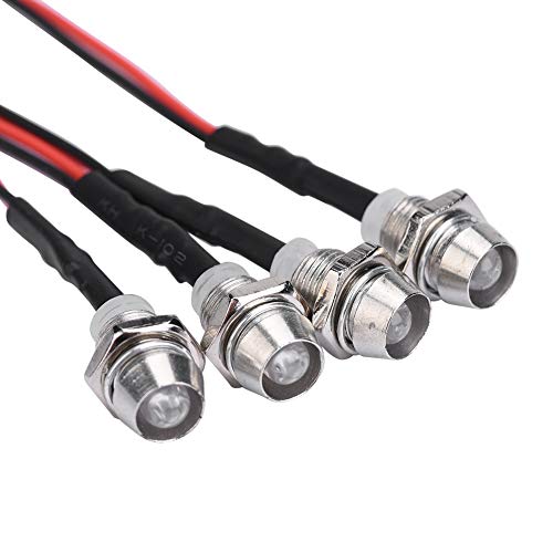 8pcs RC Car Light, RC -Auto -Scheinwerfer RC LED Leuchten RC Car 1/10 Skalierungszubehör für Modelldriftauto Fahrzeug (Licht 3) von Beufee