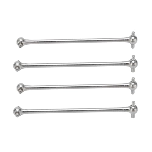 Beufee 2 Paar RC -Autoantriebswelle, 66 mm/2,6 Zoll Metall Dogbones Antriebswelle für WL Toys 144001 144002 124018 124019 124017 124016 144010 Beufee 2 Paar RC -Autoantriebswelle, 66 mm/2,6 Zoll Metall Dogbones Antriebswelle für WL Toys 144001 144002 124018 124019 124017 124016 144010 von Beufee