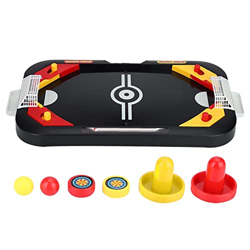 Beufee 2 in 1 Sporttabletop -Spiel für Kinder, Air Hockey Tabletop Mini Game Soccer und Hockey -Tischspiel für Indoor Fun Desktop Sportsspiel von Beufee