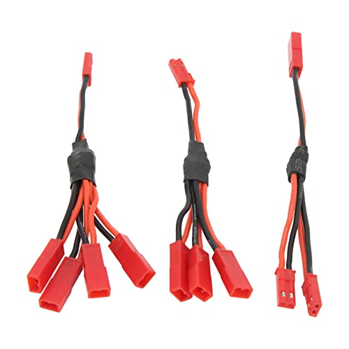 Beufee JST -Stecker Splitter, rotes jst männliche weibliche y Kabel jst y parallel adaptergurt für taxxas Beufee JST -Stecker Splitter, rotes jst männliche weibliche y Kabel jst y parallel adaptergurt für taxxas von Beufee