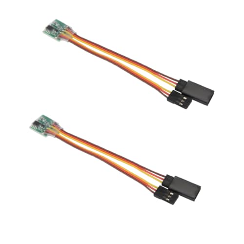 Beufee Universal RC Servo Signal Reverser Drehung Wechselrichter, 2pcs 5.0-6,0 V Lenkgetriebe-Umkehrspannungsspannungs-Servo-Signalumkehr für Fernbedienungsmodellflugzeuge Beufee Universal RC Servo Signal Reverser Drehung Wechselrichter, 2pcs 5.0-6,0 V Lenkgetriebe-Umkehrspannungsspannungs-Servo-Signalumkehr für Fernbedienungsmodellflugzeuge von Beufee