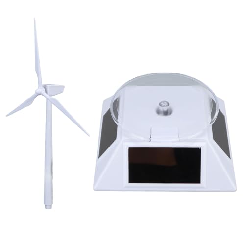 DIY Solar Powered Windmill Model, Bildungsdekoration Dual Verwendung Turbine Solar Powered Windmills Desk Home Decor Craft Kids Science Kits Spielzeug für Kinder von Beufee