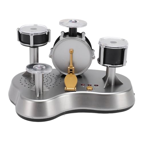 Finger -Drum -Set, elektronischer Mini -Desktop kleine Neuartige Spielzeuginstrumente Ornamente mit Sounds Miniatur -Drum -Kit zur Sammlungdekoration von Beufee