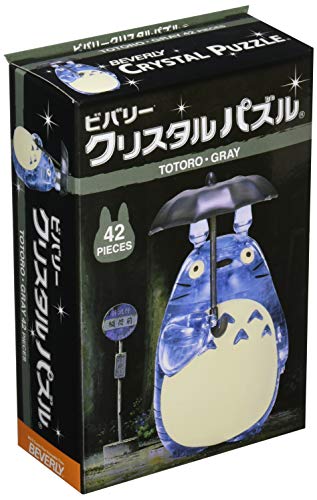 Beverly 42 Stück Kristall Puzzle Totoro Grau von Beverly