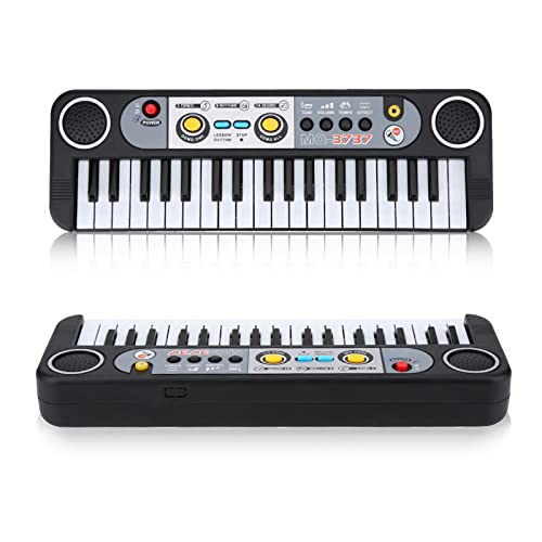 37-Tasten-E-Piano-Tastatur Portable Indoor/Outdoor-Spielen Digital Key Board Piano Musikinstrumente Kinder Spielzeug mit Mikrofon, Musikinstrumente Spielzeug, Geburtstagsgeschenk für Kinder 37-Tasten-E-Piano-Tastatur Portable Indoor/Outdoor-Spielen Digital Key Board Piano Musikinstrumente Kinder Spielzeug mit Mikrofon, Musikinstrumente Spielzeug, Geburtstagsgeschenk für Kinder von Bewinner