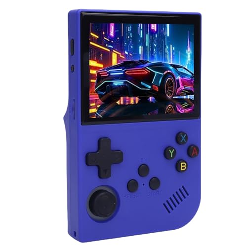 XGB36 Retro Handheld Spielekonsole, 3,5 Zoll 640 X 480 Bildschirm, mit Integrierten 15000 Klassischen Spielen Open Source Linux -System Video Spielekonsole, 3500mah (64G) von Bewinner
