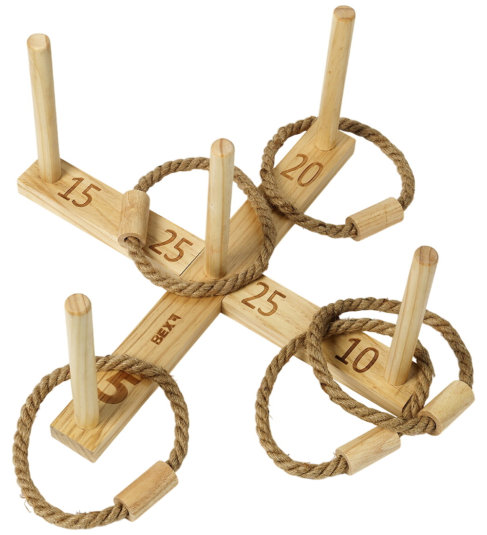Bex Sport Gartenspiele - Holz - Ringwurfspiel Familie - Bex Sport - One Size - Spiele Bex Sport Gartenspiele - Holz - Ringwurfspiel Familie - Bex Sport - One Size - Spiele von Bex Sport