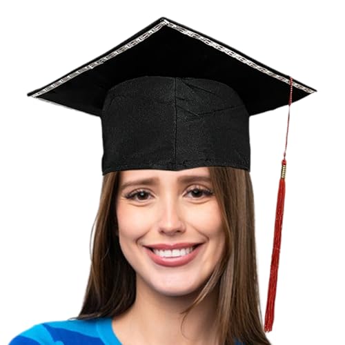 Bexdug Abitur Abschlussmütze,Beleuchteter Abschlusshut Für Kinder - Kopfbedeckung Mit Quaste Universitätskostümzubehör Deko Für Mottoparty Abschlussfeier Schulveranstaltung Bexdug Abitur Abschlussmütze,Beleuchteter Abschlusshut Für Kinder - Kopfbedeckung Mit Quaste Universitätskostümzubehör Deko Für Mottoparty Abschlussfeier Schulveranstaltung von Bexdug
