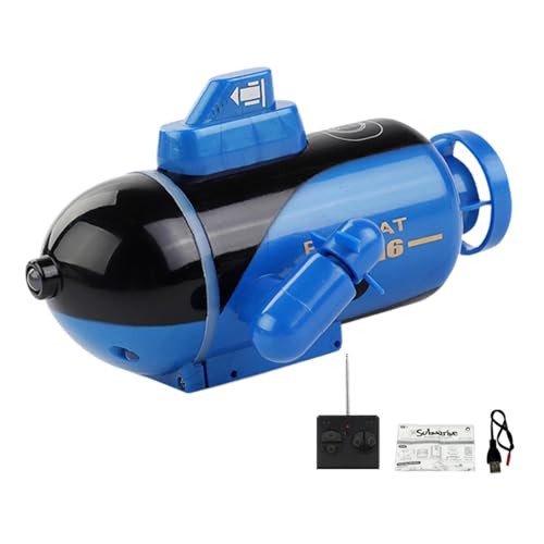 Bexdug Ferngesteuertes Boot für Kinder, RC-U-Boot-Spielzeug,Spielzeug für Seen und Schwimmbäder | Wiederaufladbares, wasserbeständiges Hochgeschwindigkeits-U-Boot-Poolspielzeug für Geburtstage, von Bexdug