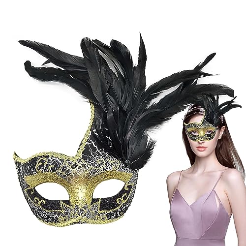 Bexdug Maskerade Gesichtsbedeckung - Halloween Gesichtsbedeckung - Karneval Halloween Gesichtsbedeckung für Maskerade, Gesichtsbedeckung für Cosplay von Bexdug