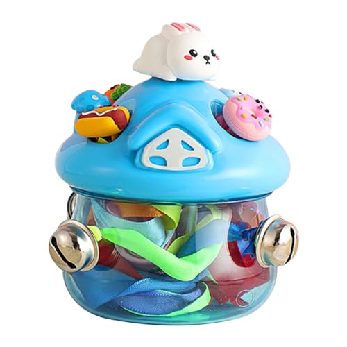 Bexdug Montessori Zugschnurspielzeug,Montessori Zugspielzeug - Kleinkind-Band-Ziehspielzeug,Band-Pull-String-Aktivitätsspielzeug, sensorisches Ziehspielzeug für Kinder ab 6 Monaten, von Bexdug