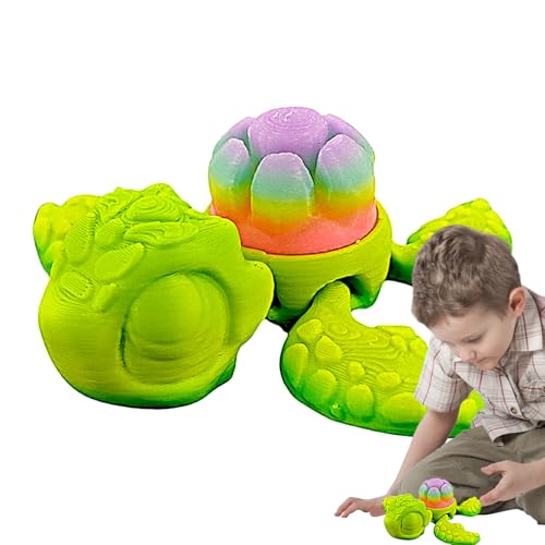 Bexdug Schildkröten Figur | Miniatur-Schildkröten Figuren - 3D-Gedruckte Artikulierbare Anti-Stress Figuren Für Kinder Erwachsene Geburtstagsgeschenk Wohnzimmer- & Schreibtischdekoration Bexdug Schildkröten Figur | Miniatur-Schildkröten Figuren - 3D-Gedruckte Artikulierbare Anti-Stress Figuren Für Kinder Erwachsene Geburtstagsgeschenk Wohnzimmer- & Schreibtischdekoration von Bexdug