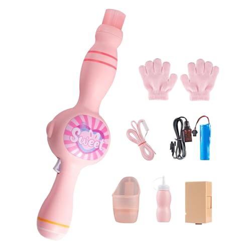 Infinite Smokes Bubble Magics Wand, Colorful Smokes Bubble Machine, Stretch Bubble Mist Wand, Interactive Stretch Bubbles, Fun Bubble Machine with Colored Lights von Bexdug
