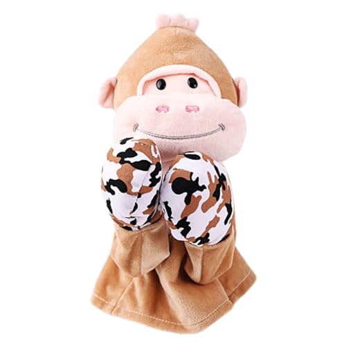 Plüschpuppen, Tierpuppen - Kung Fu Tierhandpuppe mit Geräuschen und Box -Action - Toy Plush Stoffed Doll Educational für den Vorschulunterricht von Bexdug