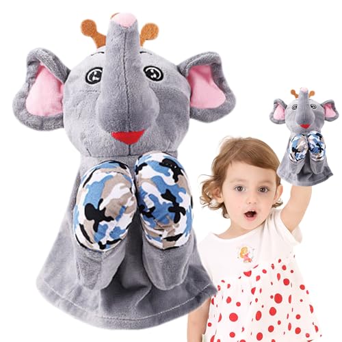 Tierpuppen, Handpuppen - Boxing Animal Hand Puppet mit Geräuschen und Action | Toy Plush Stoffed Doll Educational für den Vorschulunterricht von Bexdug