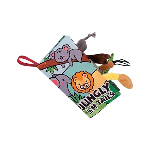 Weiches Babybuch | Knisterndes Dschungelbuch - Dschungel & Meerestiere Fühlbuch Mit Mehreren Texturen, Sensorisches Lernspielzeug Zur Frühförderung Für Babys Und Kinder Weiches Babybuch | Knisterndes Dschungelbuch - Dschungel & Meerestiere Fühlbuch Mit Mehreren Texturen, Sensorisches Lernspielzeug Zur Frühförderung Für Babys Und Kinder von Bexdug
