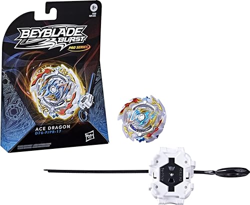 Beyblade Burst Pro Series Ace Dragon Kreisel Starter Pack - Angriffstyp Kampfspiel Top mit Launcher Spielzeug Beyblade Burst Pro Series Ace Dragon Kreisel Starter Pack - Angriffstyp Kampfspiel Top mit Launcher Spielzeug von Beyblade