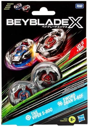 Beyblade Spinnender Spielzeugtopf Outdoor-Spiel X Dual Pack zufälliges Modell aus Kunststoff für Kind von Beyblade