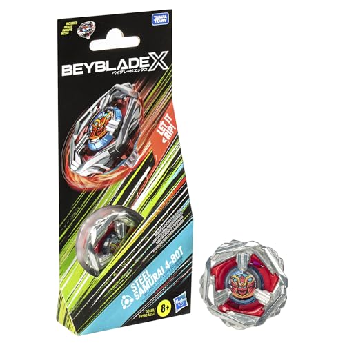 Beyblade X Booster Pack – G0188 – Kreisel Stahl Samurai 4-80T Beyblade X Booster Pack – G0188 – Kreisel Stahl Samurai 4-80T von Beyblade