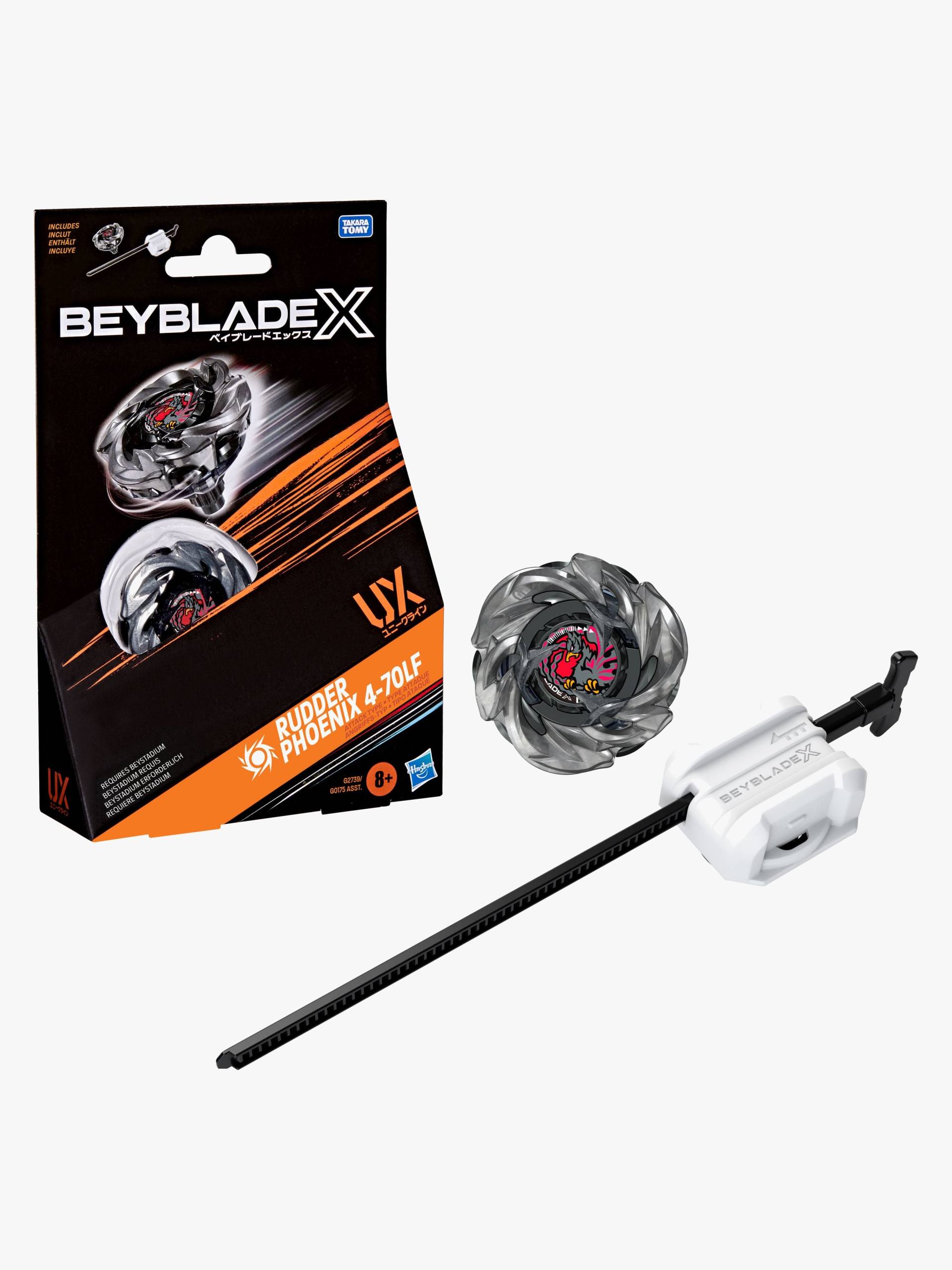 Beyblade X Rudder Phoenix 4-79LF UX Kreisel Starterset Beyblade X Rudder Phoenix 4-79LF UX Kreisel Starterset von Beyblade
