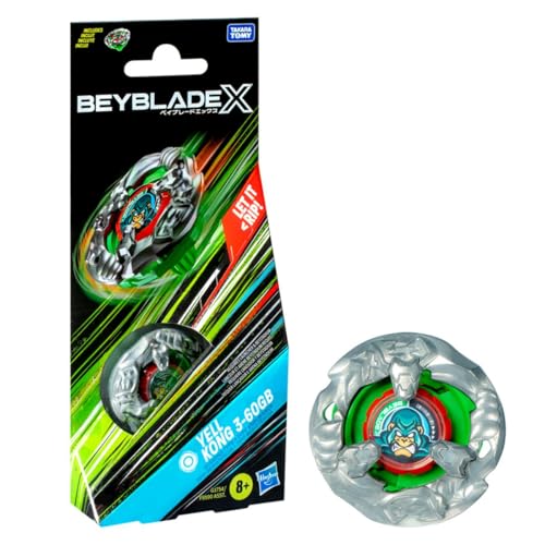 Beyblade X Single Pack – G1754 – Kreisel Yell Kong 3-60 GB Beyblade X Single Pack – G1754 – Kreisel Yell Kong 3-60 GB von Beyblade
