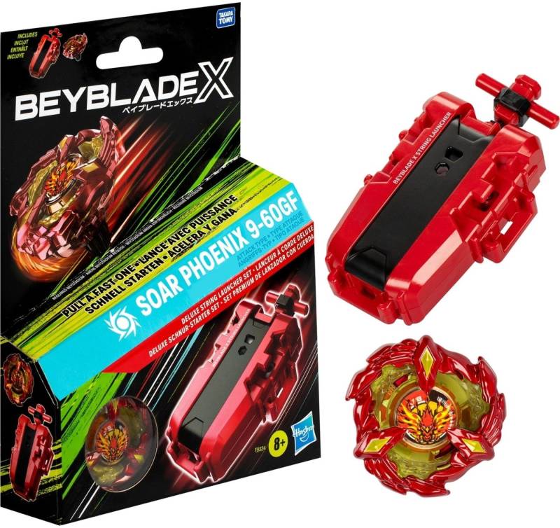 Beyblade X Soar Phoenix Deluxe String Launcher Set von Beyblade
