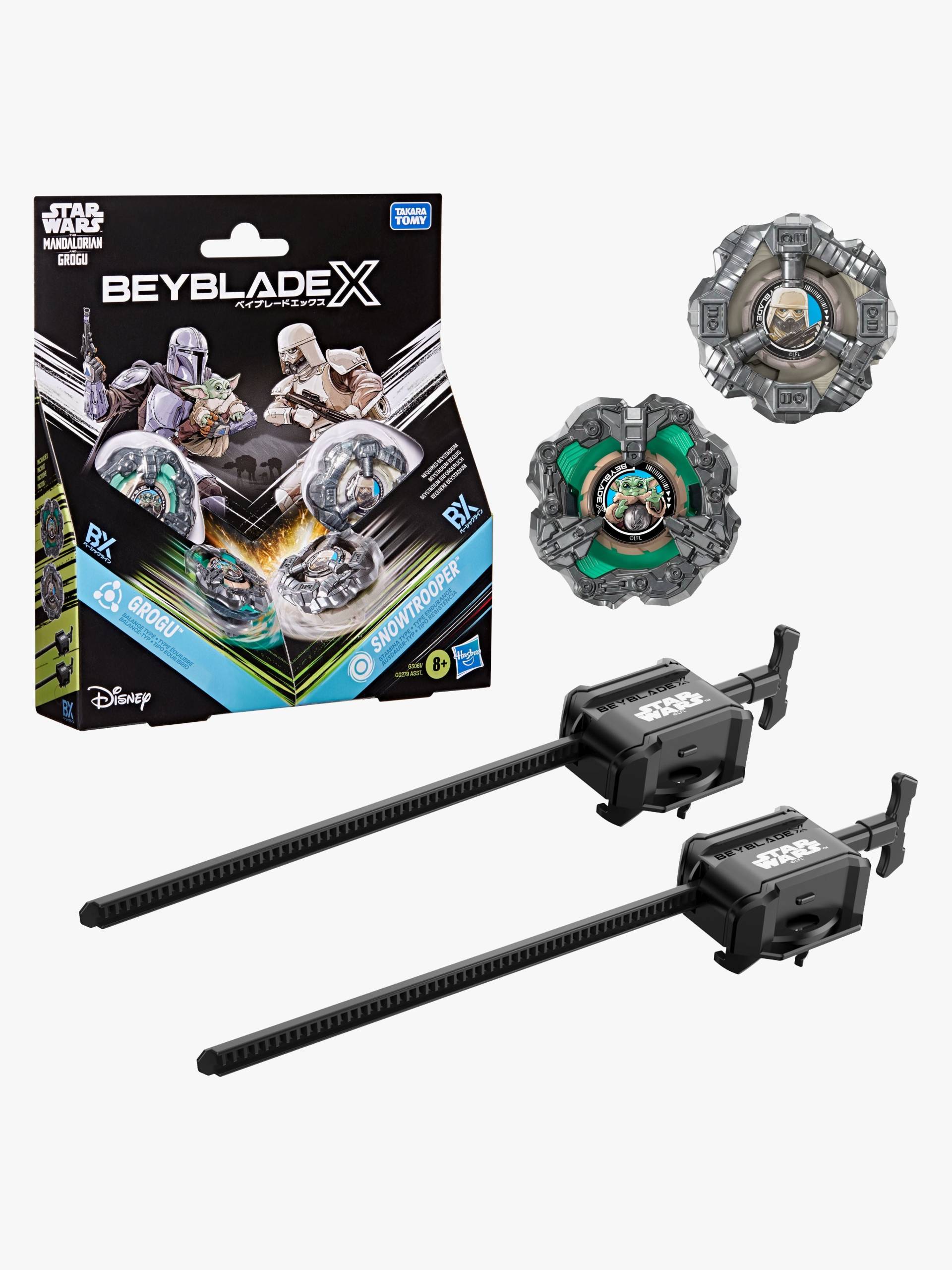 Beyblade X Star Wars Grogu vs Snowtrooper Kreisel 2er-Pack Beyblade X Star Wars Grogu vs Snowtrooper Kreisel 2er-Pack von Beyblade