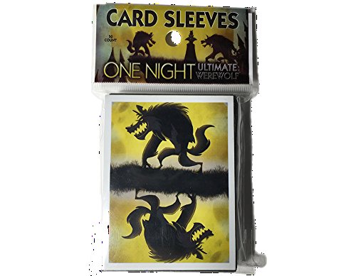 Bezier Games BEZ00024 Brettspiel One Night Card Sleeves von Bezier Games