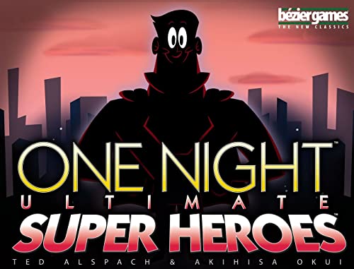 Bezier Games - One Night Ultimate Super Heroes - Board Game von Bezier Games