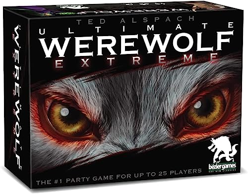Bezier Games Ultimativer Werwolf Extrem, Partyspiel für Teenager und Erwachsene, Sozialer Abzug, Werwolf-Spiel, rasantes Gameplay, versteckte Rollen & Bluffen von Bezier Games