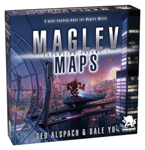 Maglev Maps Volume I (Exp.) (ENGL.) von Bezier Games